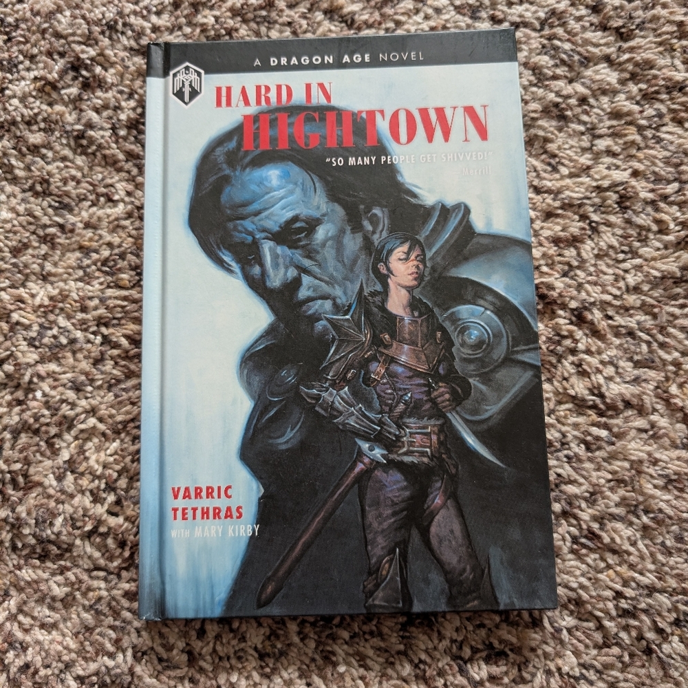 RARE OUT OF PRINT Dragon Age Hard in Hightown Book Graphic Novel